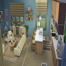 Modern Family Kitchen Living Room (NoCC) project image