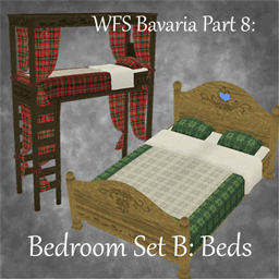 WFS Bavaria Part 8:  Bedroom Set B - Beds