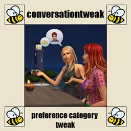 Preference Category Conversation Tweak