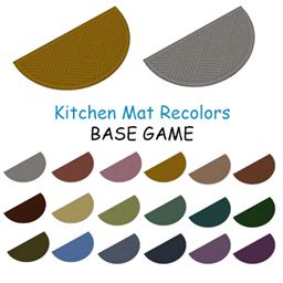 Base Game Kitchen Rugs - The Sims 4 Build / Buy - CurseForge