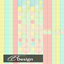 Pretty wall tile with circles in pastel logo