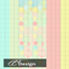 Pretty floor tile with circles in pastel logo