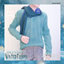 Boy's Crew Neck Rib Knit Fit Layered Sweater Winter Scarf logo