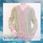 Boy's Deep VNeck Button Up Cardigan Sweater logo