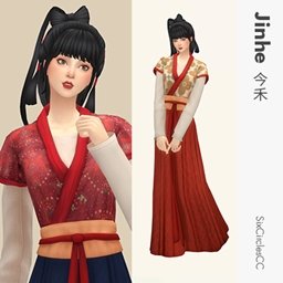 [SixCirclesCC] Chinese Dress - Jinhe logo