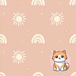 Sun and Rainbows Wallpaper logo