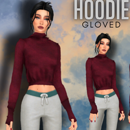 GLOVED HOODIE