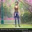 Blooming Spring CAS Background logo