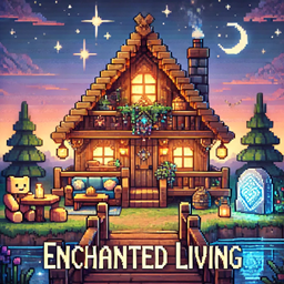 Enchanted Living - A Cozy Adventure logo