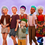 (HCH) Genetic Unnatural Hair Colours for Little Sims logo