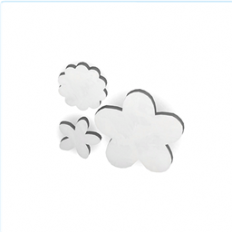 Rose Colored Accents Bathroom Edition Flower Mirrors logo