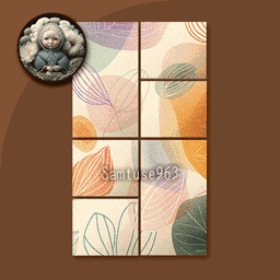 HQ Minimalist Collage Painting #4 Sellable Samtuse963 logo