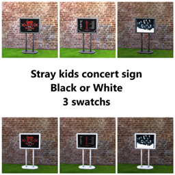 Stray kids concert sign logo