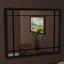 Wall mirror, large logo