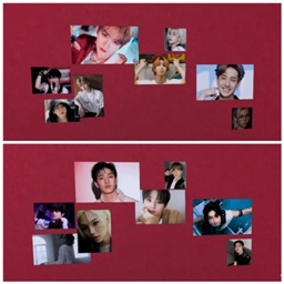 Stray kids wall photos logo