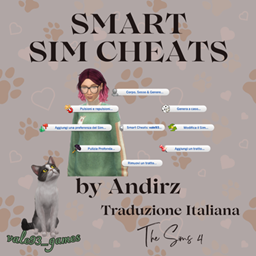 Smart Sim Cheats by Andirz Italian Translation logo