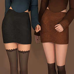 [Teddy Bear Collection] Skirt
