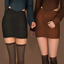 [Teddy Bear Collection] Skirt logo