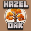 Hazel Oak + Bushy logo