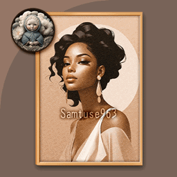 HQ Glamorous Portrait Painting #1 Sellable Extra A Samtuse963 logo
