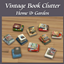 Vintage Book Clutter logo