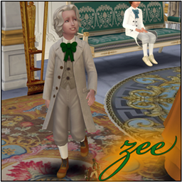 "The Artist" - Boy's suit from Life & Death - cleaned +recoloured logo