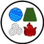 Magical and technological logo