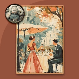 Retro Landscape Painting #1 Sellable Extra A Samtuse963