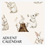 Advent Calendar: Little Bunny Wallpaper logo