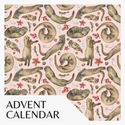 Advent Calendar: Sea Otter Wallpaper 03 logo