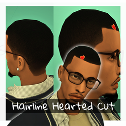 Hairline Hearted Cut logo