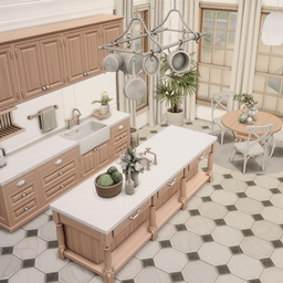 Elegant Bright Kitchen