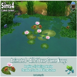 Animated Base Game Frogs | Traducción Español