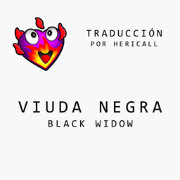 BLACK WIDOW (traducción al español) logo