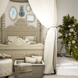 Raquel classy bedroom NO CC