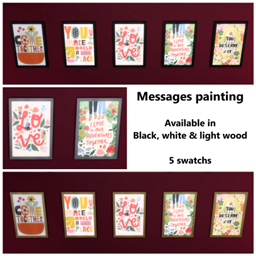 Messages painting logo