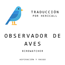BIRDWATCHER (traducción al español) logo