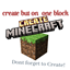 Create But on One Block logo