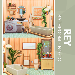 Rey Bathroom -  No CC
