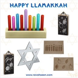 Spanish Translation: "Happy Llamakkah" - Traducción Español: "Happy Llamakkah"