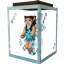 Totem of undying but its a pixie in a jar logo