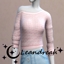 Sheer Mohair Sweater in Pastels logo