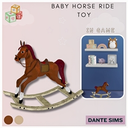 Baby horse ride toy project image