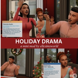 Spanish Translation: "Christmas Drama Mini Mod" - Traducción Español: "Christmas Drama Mini Mod"