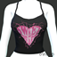 Sweetheart Web Tank Top - Edgy Casual Style logo