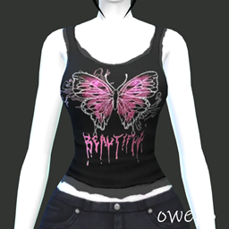 Butterfly Grunge Tank - Beautifully Bold