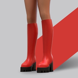 [MiliNiki] Block Heel Boots  logo