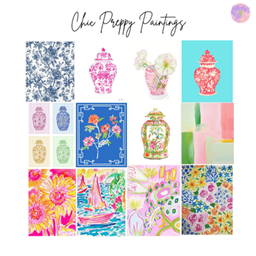 Chic Preppy Paintings - The Sims 4 Build / Buy - CurseForge