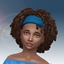 Tight Curls Bandana for Girls logo