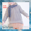 Toddler's Crew Neck Rib Knit Fit Layered Sweater Winter Scarf logo